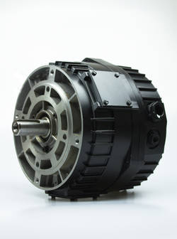 Schnittmodell eines bürstenlosen Servomotors